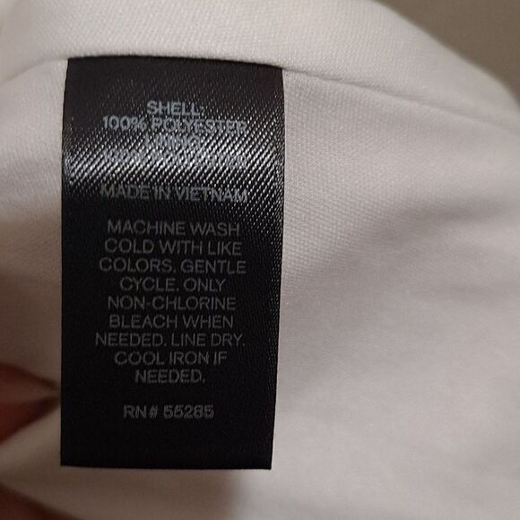 Express halter style blush pink/white polka dot keyhole dress Size 12 - Picture 4 of 6